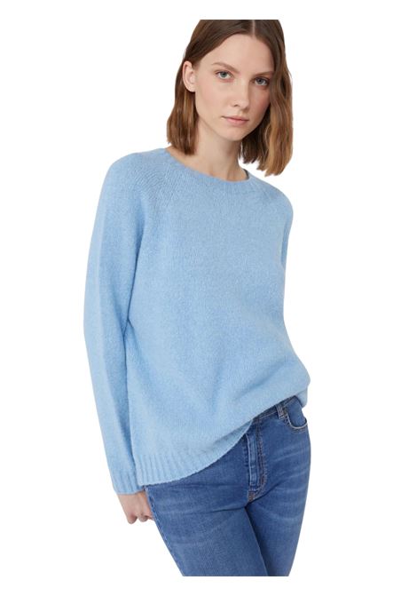 Maglia in alpaca e cotone - AZZURRO Weekend MAXMARA | GHIACCI003